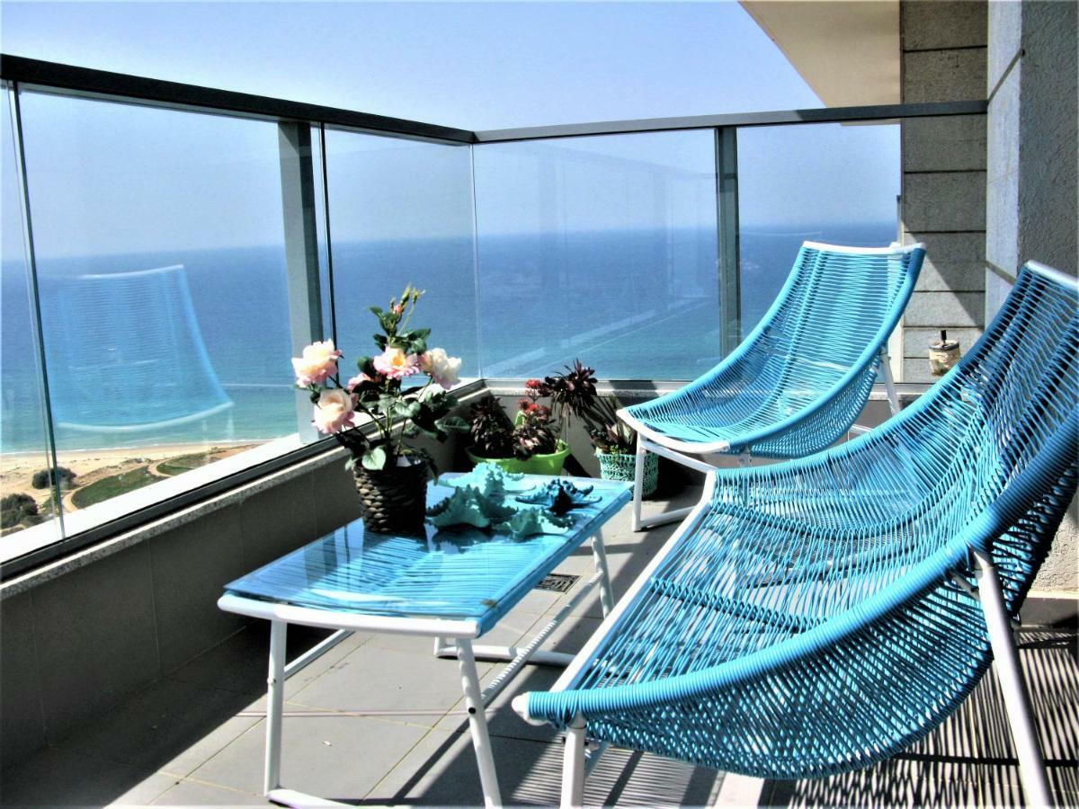 35Th Floor 4 Rooms On The Sea Bat Yam Ngoại thất bức ảnh