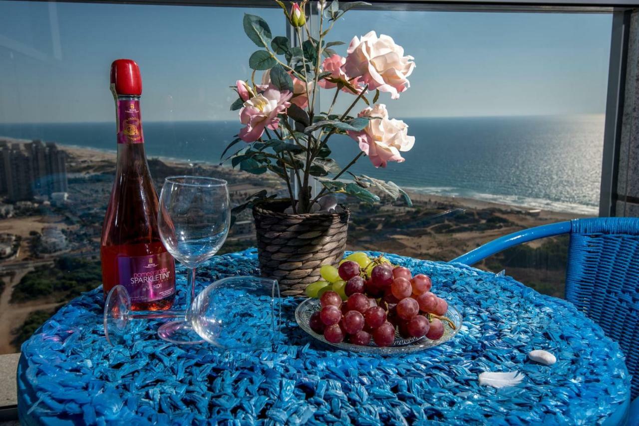 35Th Floor 4 Rooms On The Sea Bat Yam Ngoại thất bức ảnh